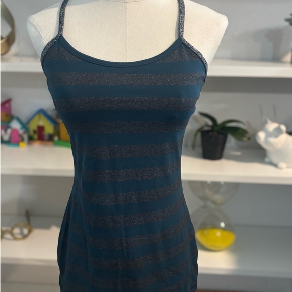 Lululemon Striped Racerback Tank Top - Picture 4 of 5